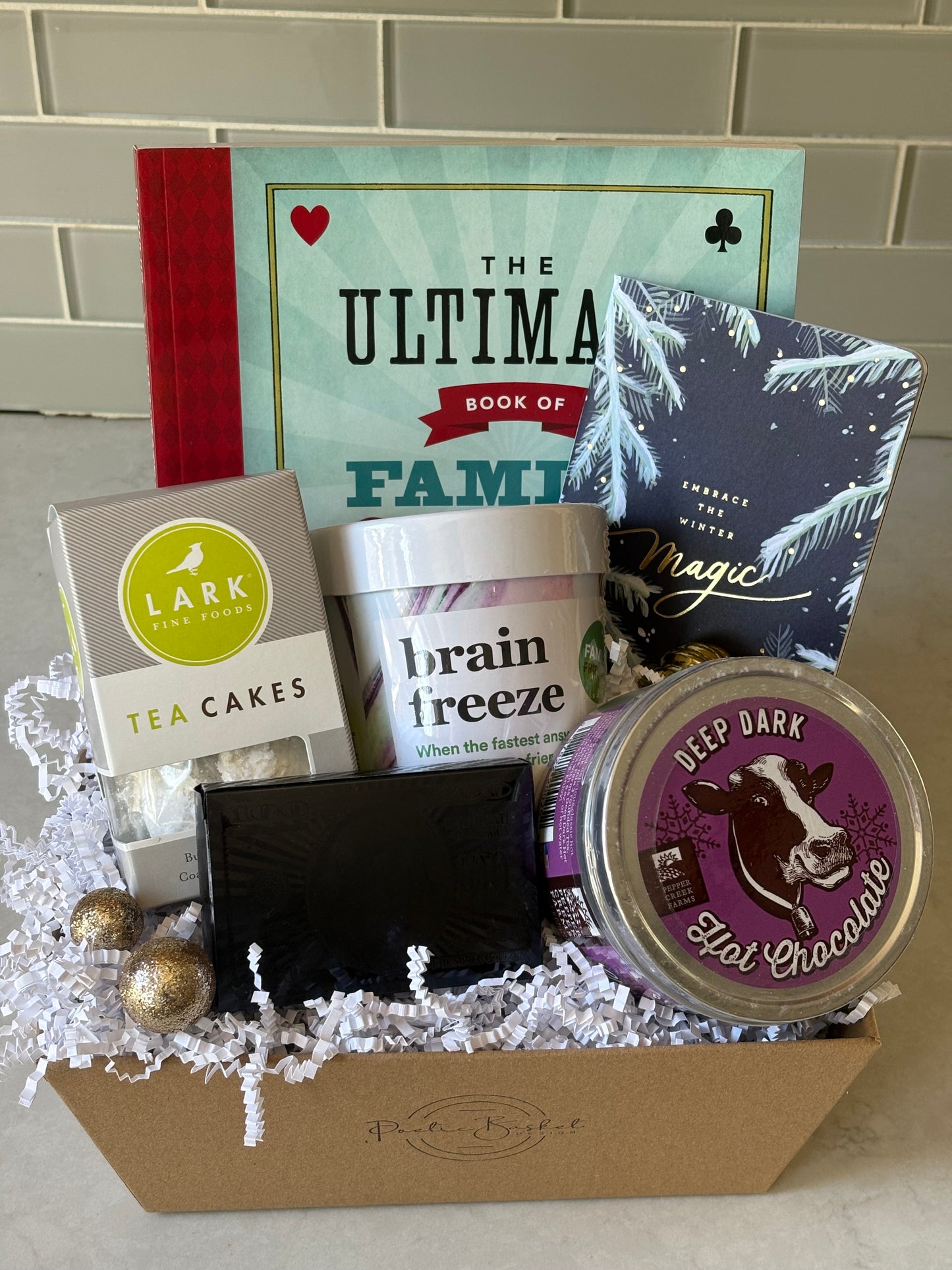 Family Game Night Basket- Local Treats & Fun