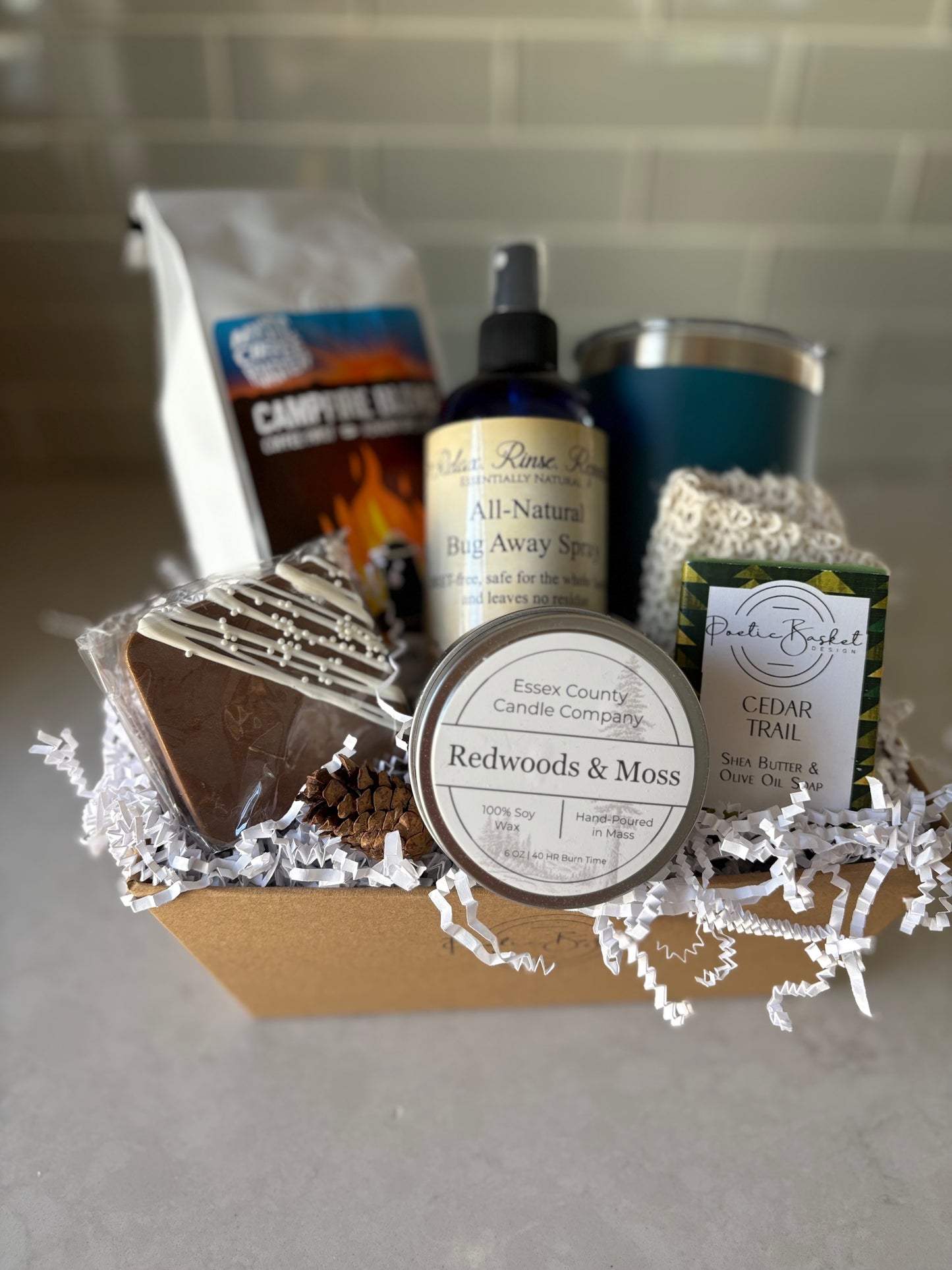 Happy Camper Gift Basket