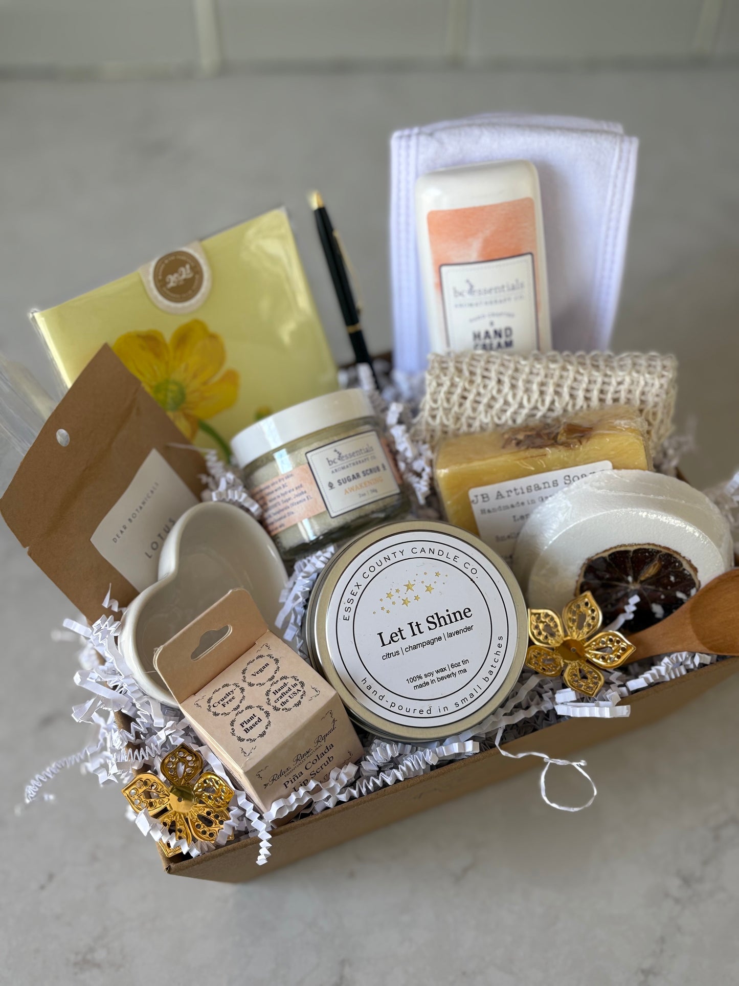 Rise & Shine Basket-Energizing Morning Spa Set
