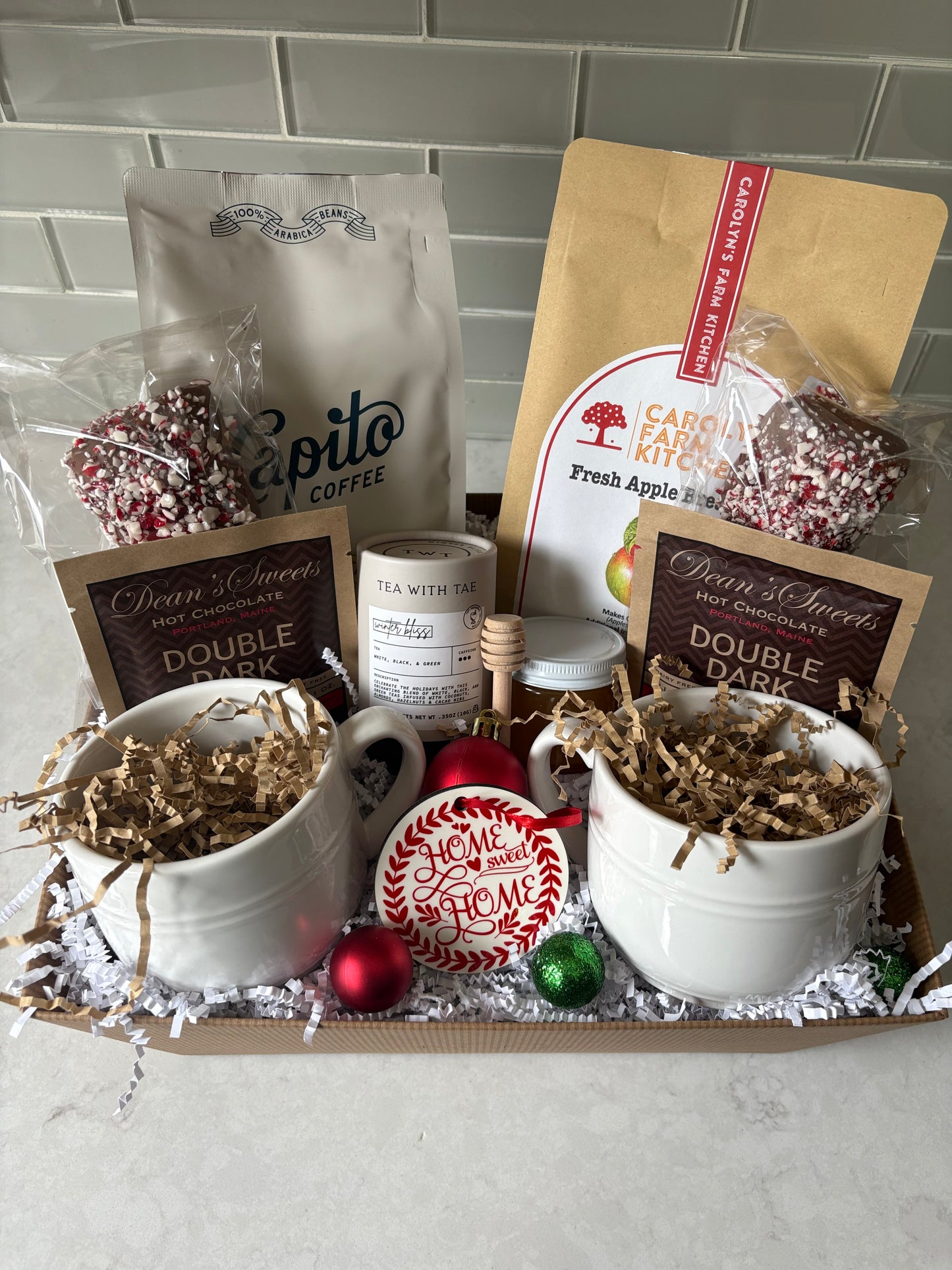 Holiday Morning Breakfast Basket
