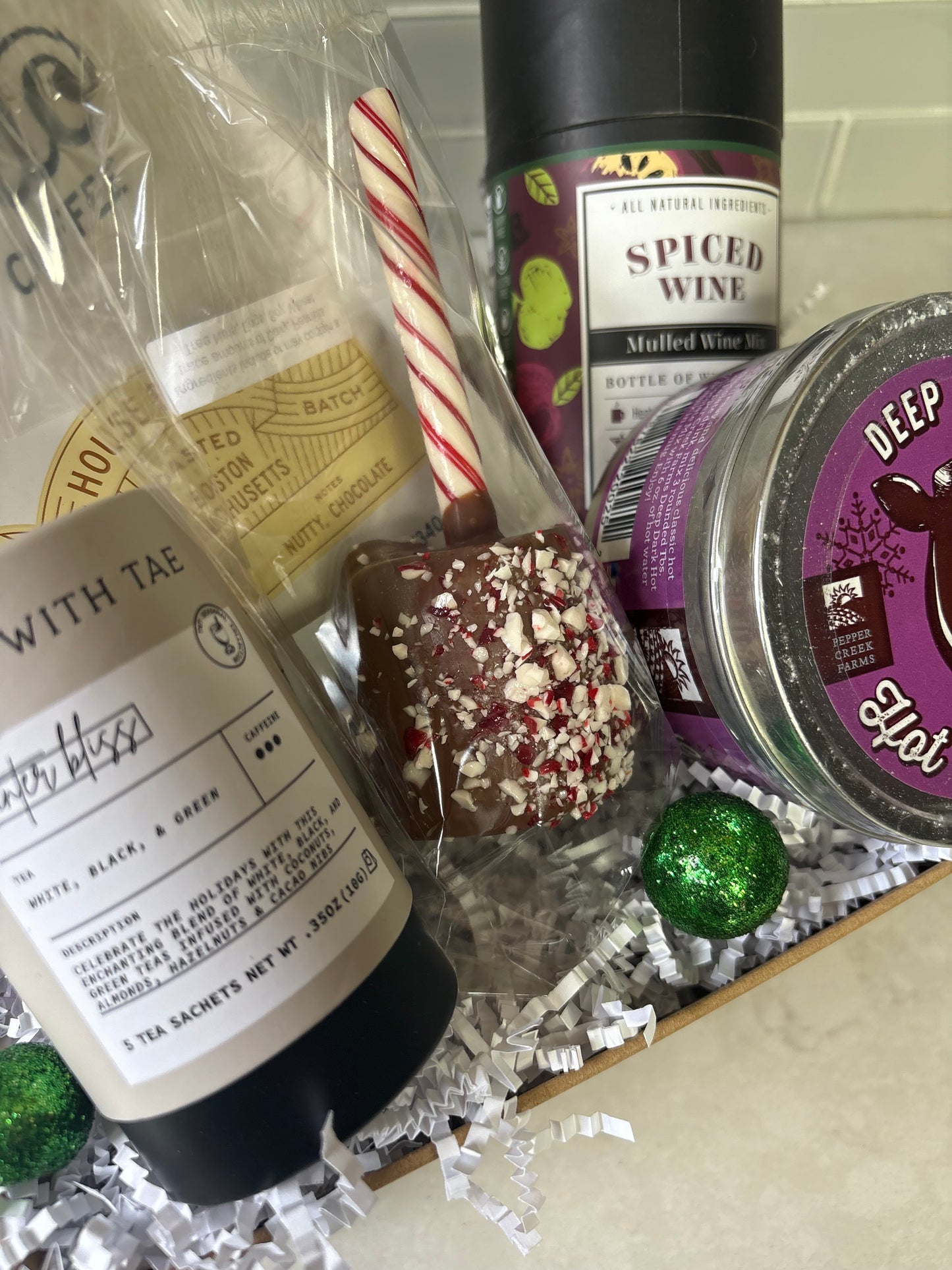 Bevy of Bevies- Holiday Drink Basket