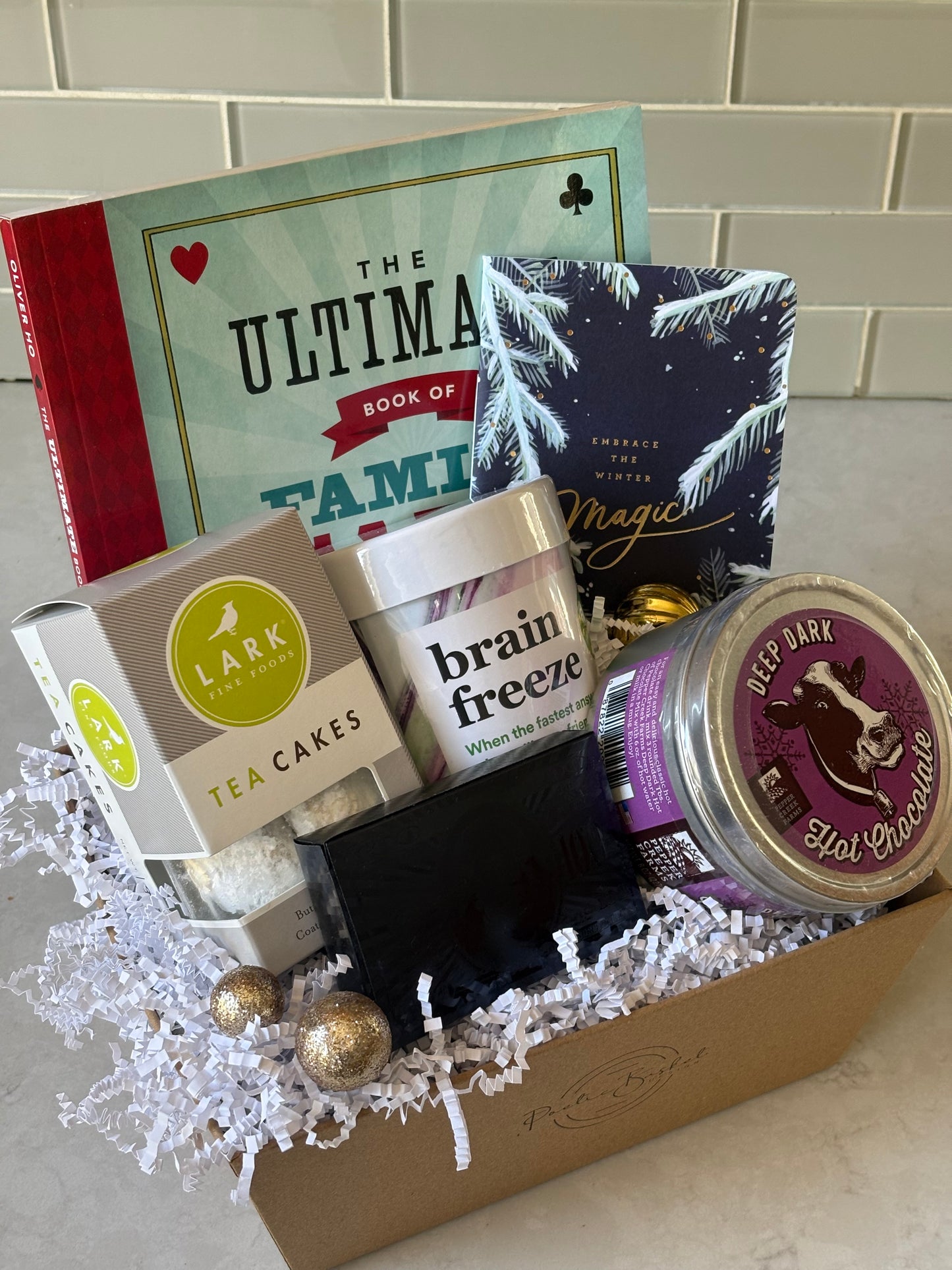 Family Game Night Basket- Local Treats & Fun