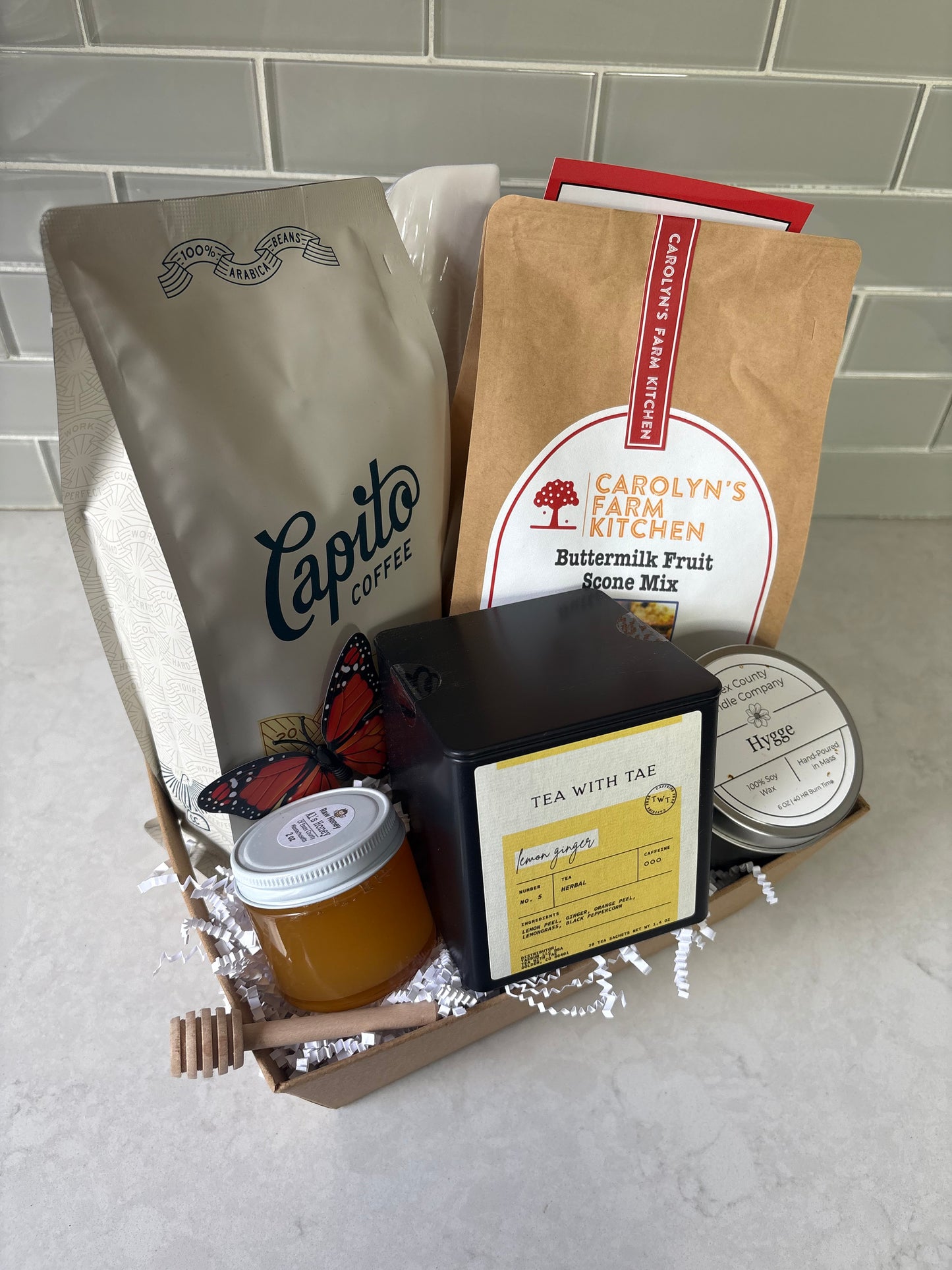 Good Morning Breakfast Basket- Local MA Coffee & Baking