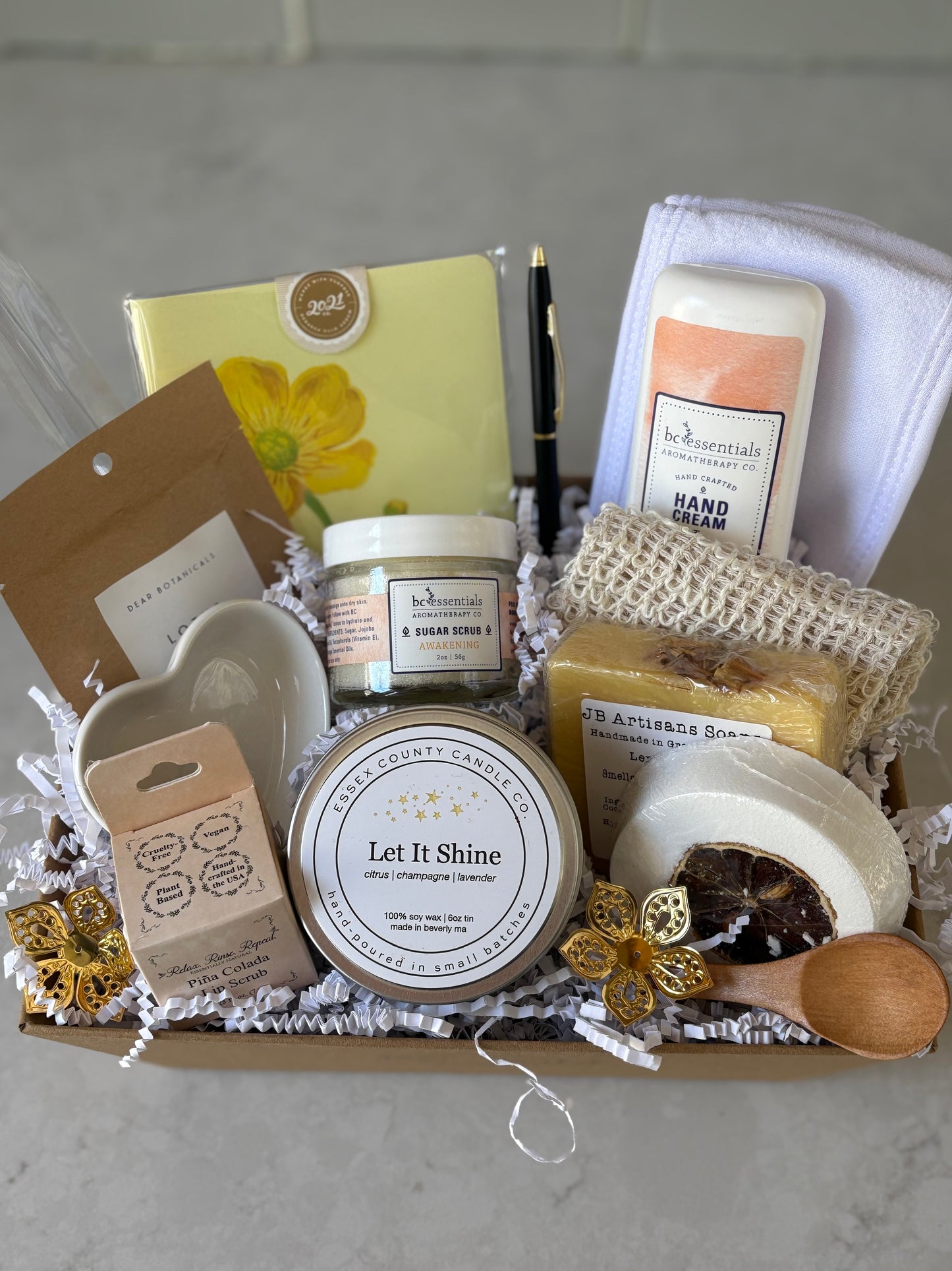 Rise & Shine Basket-Energizing Morning Spa Set