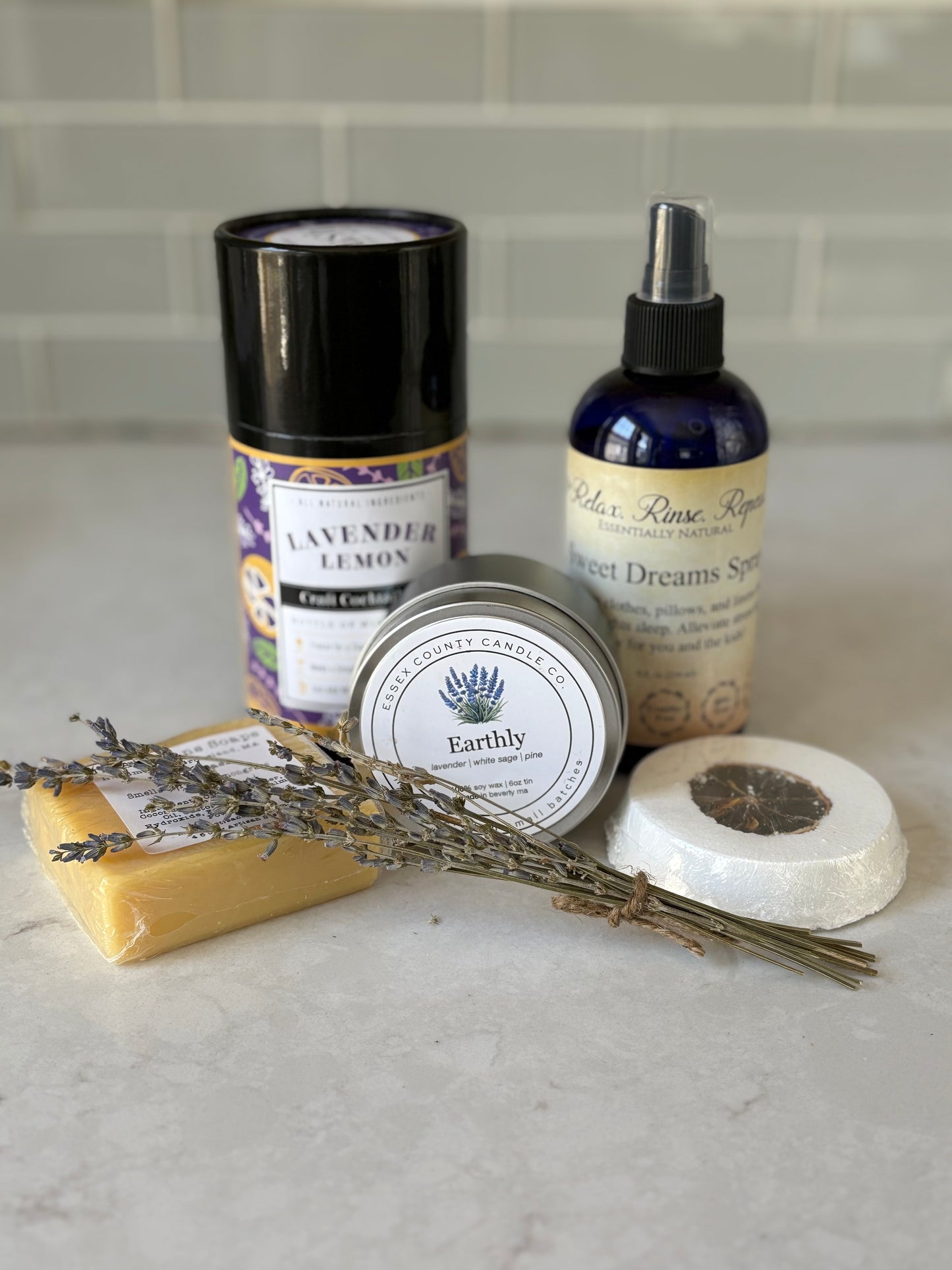 Lemon & Lavender Serenity Gift Basket