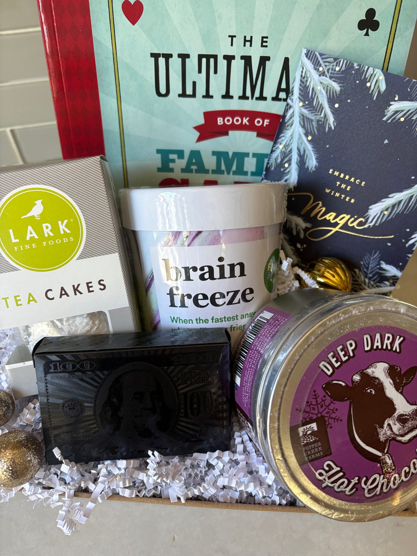 Family Game Night Basket- Local Treats & Fun