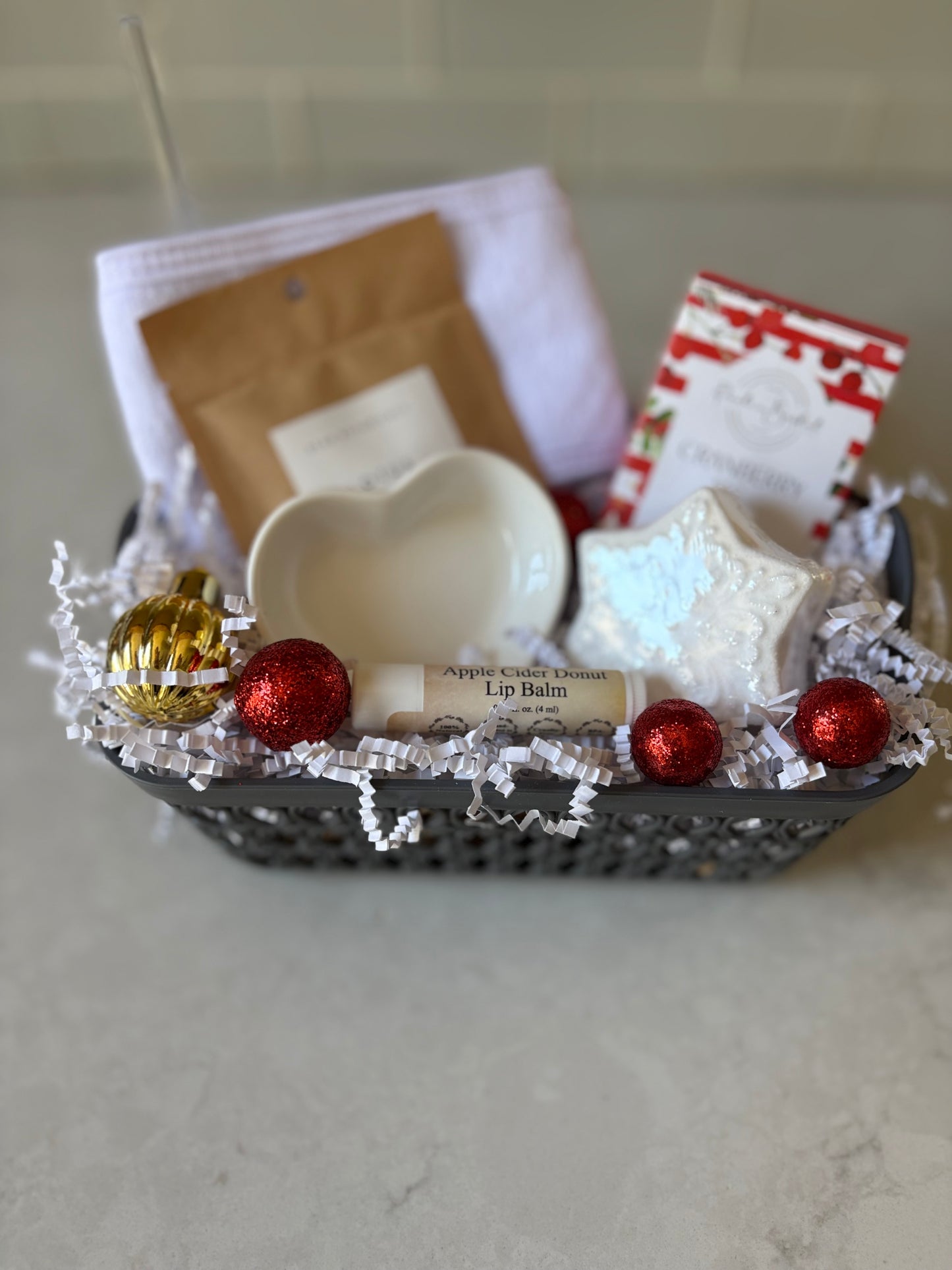 Holiday Cheer: Your Choice of 4 Mini, Local MA Gift Baskets