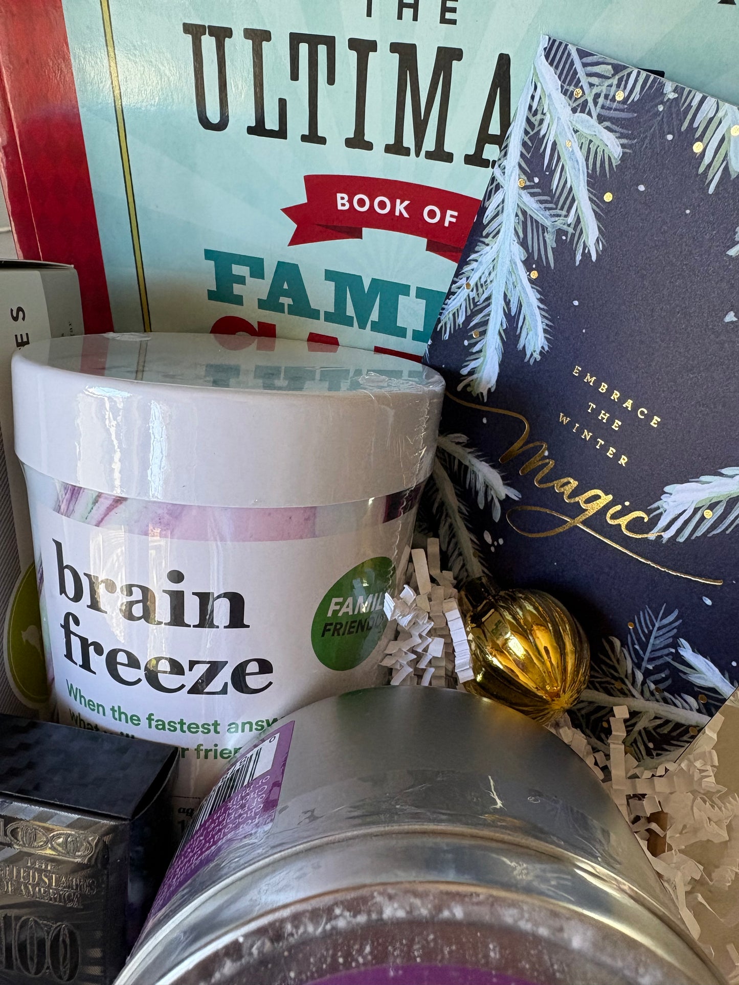 Family Game Night Basket- Local Treats & Fun