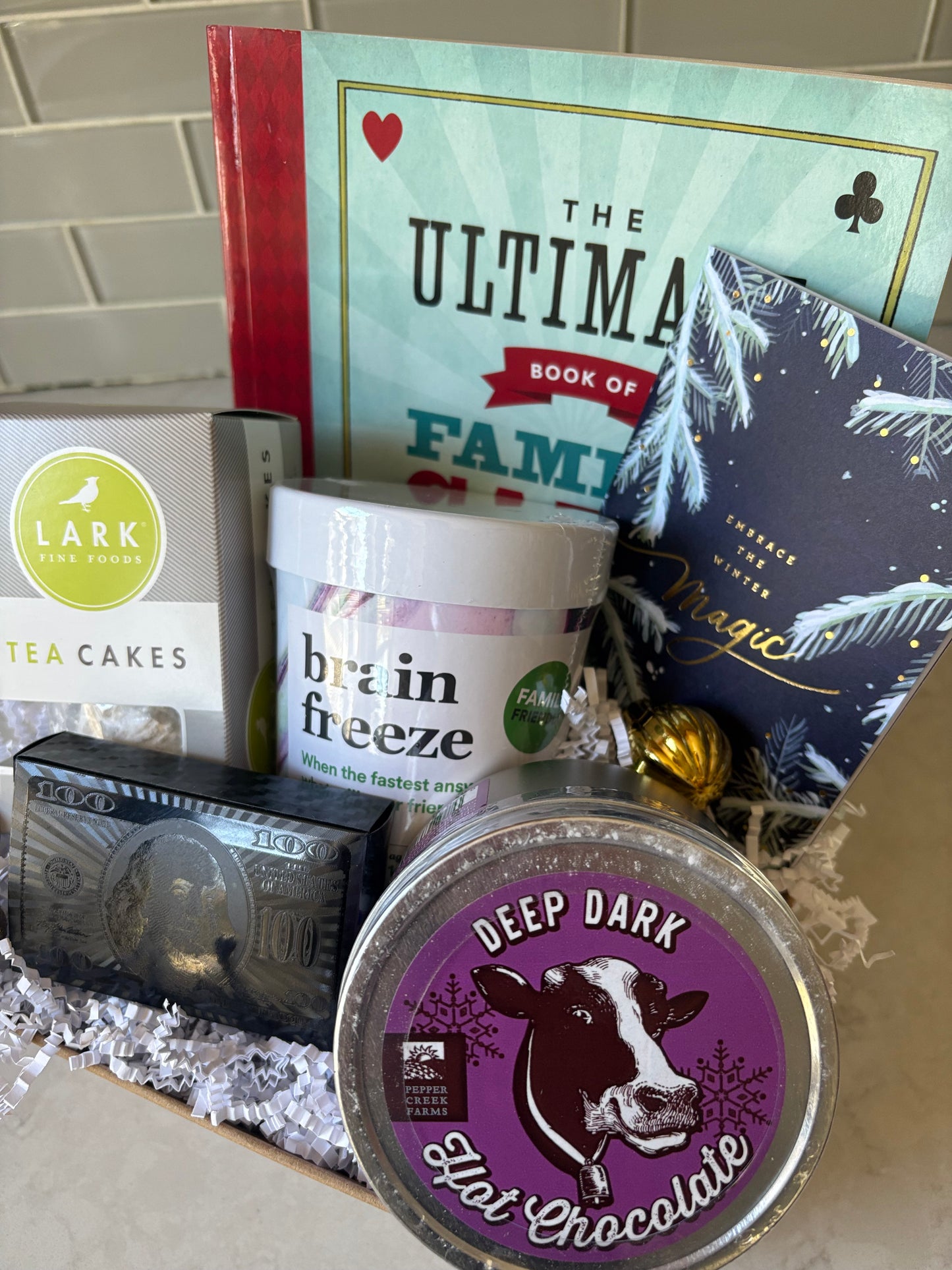 Family Game Night Basket- Local Treats & Fun