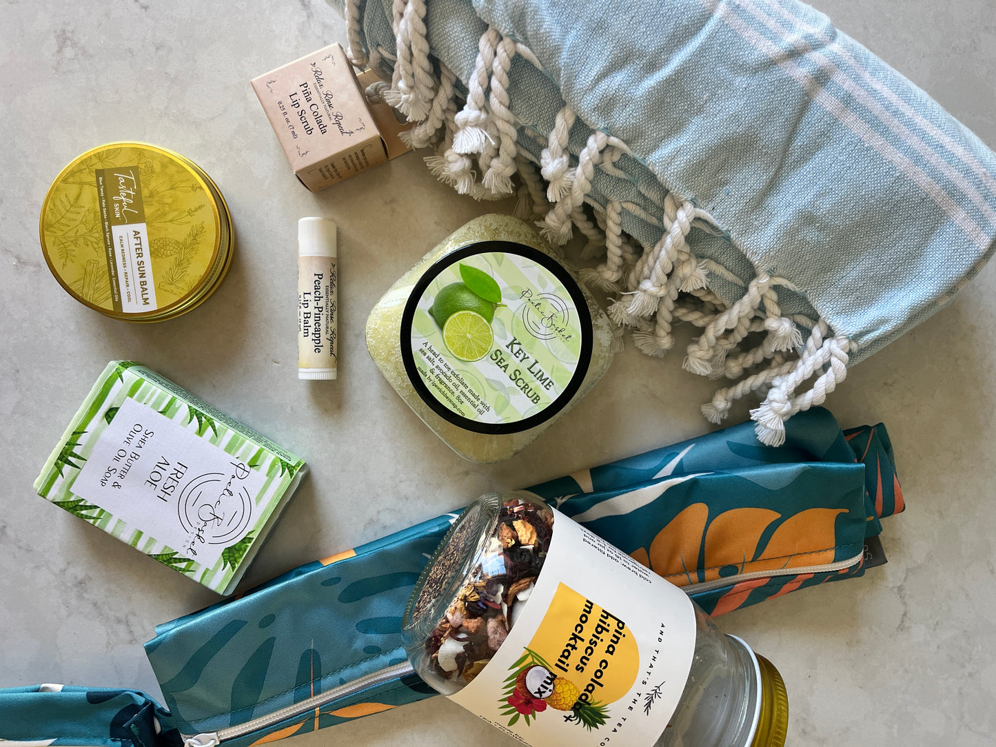 Ultimate Summer Day Gift Basket- Sun-Kissed Essentials