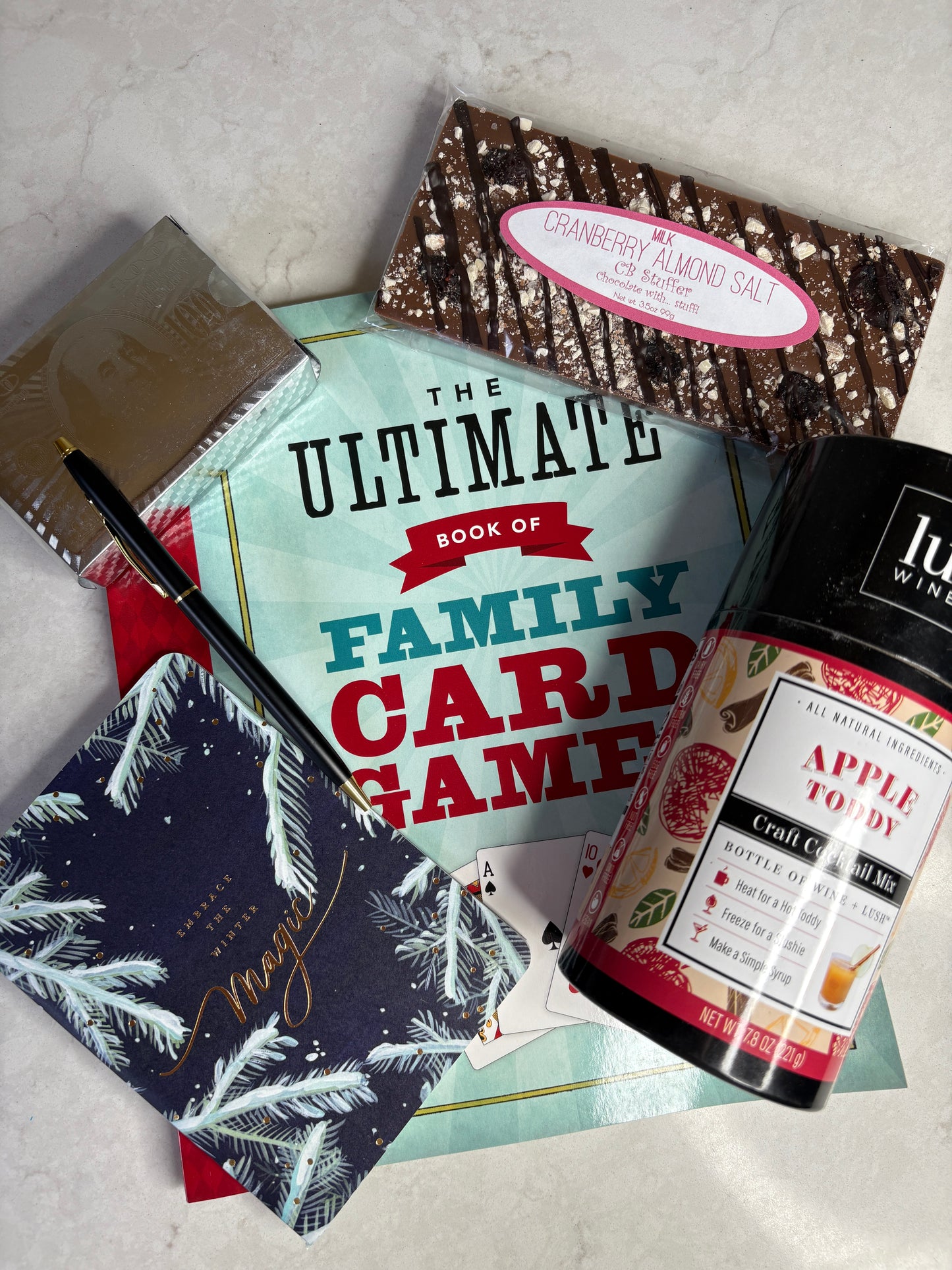 Too Cold To Go Gift Basket- Local MA Treats & Fun
