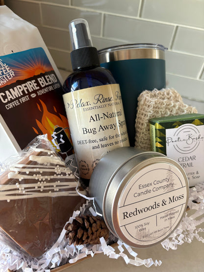 Happy Camper Gift Basket