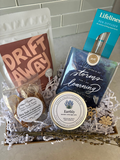 Sending Strength Gift Basket- Courage, Calm, & Comfort