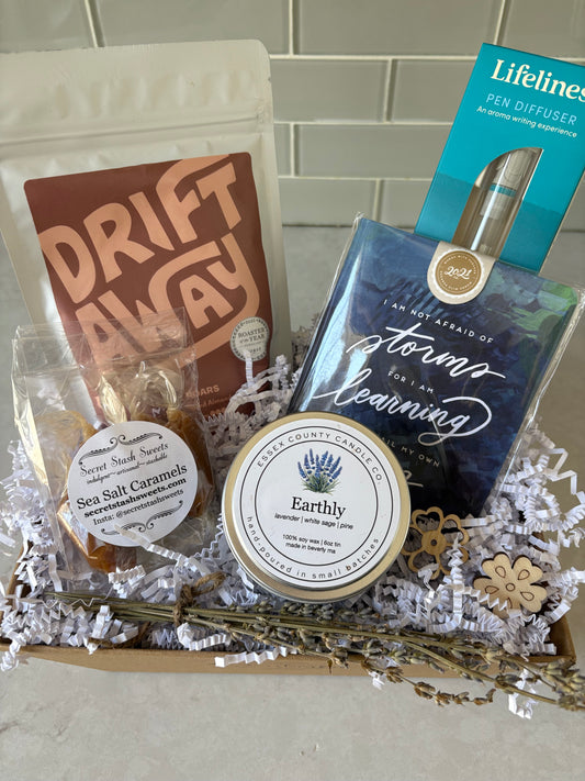Sending Strength Gift Basket- Courage, Calm, & Comfort