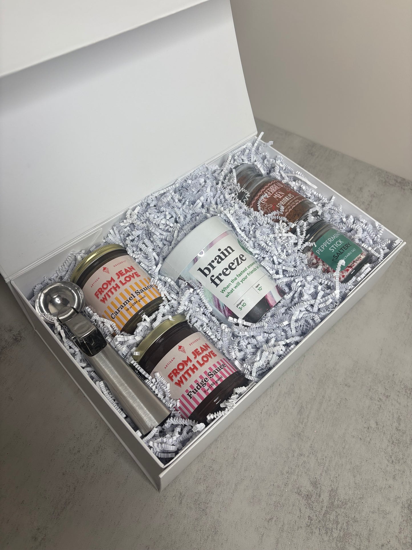Fireside Sundae Gift Box- A Surprising Winter Treat