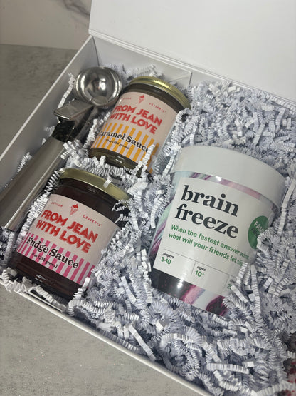 Fireside Sundae Gift Box- A Surprising Winter Treat