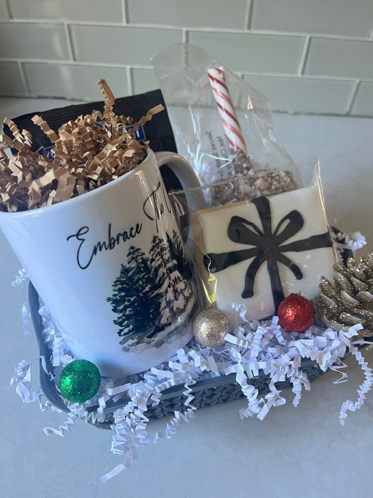 Holiday Cheer: Your Choice of 4 Mini, Local MA Gift Baskets