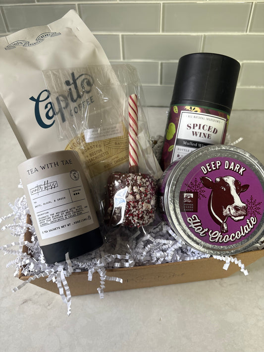 Bevy of Bevies- Holiday Drink Basket