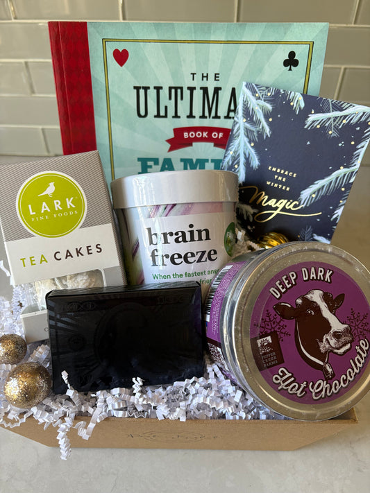 Family Game Night Basket- Local Treats & Fun